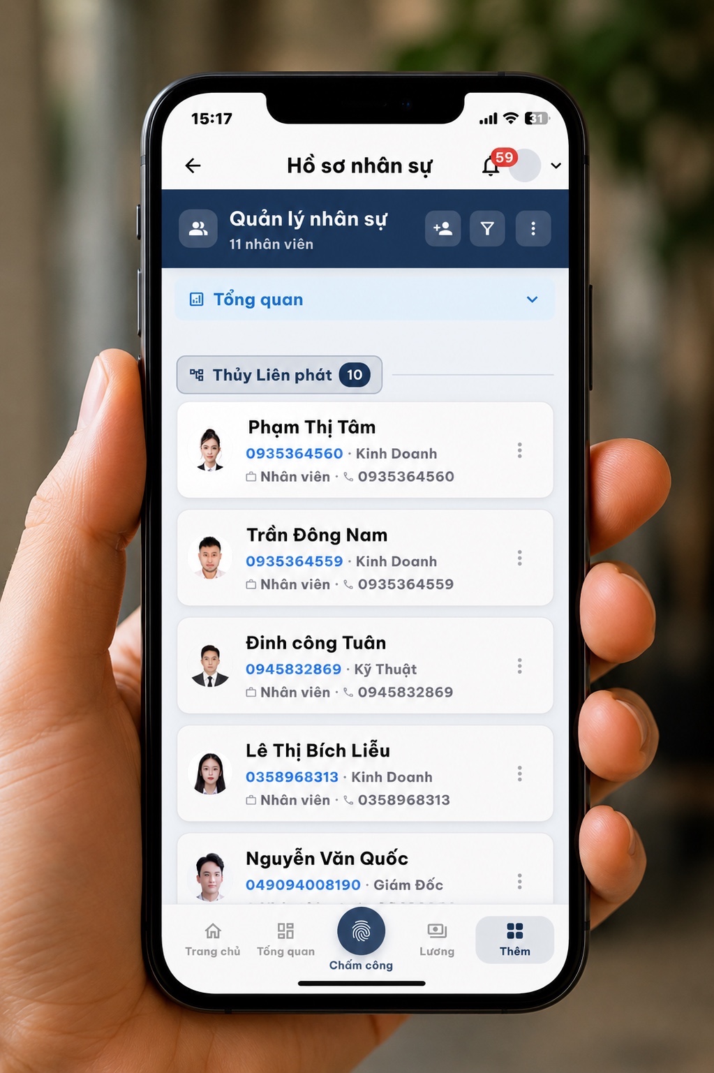 Hồ sơ nhân sự